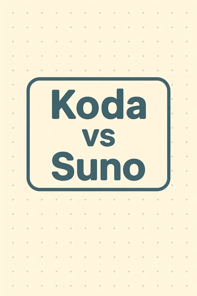 Koda vs Suno